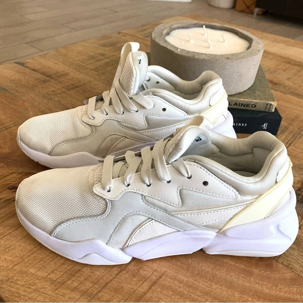 Puma Nova GRL BOSS Women’s Sneakers Size 8 Color Marshmallow